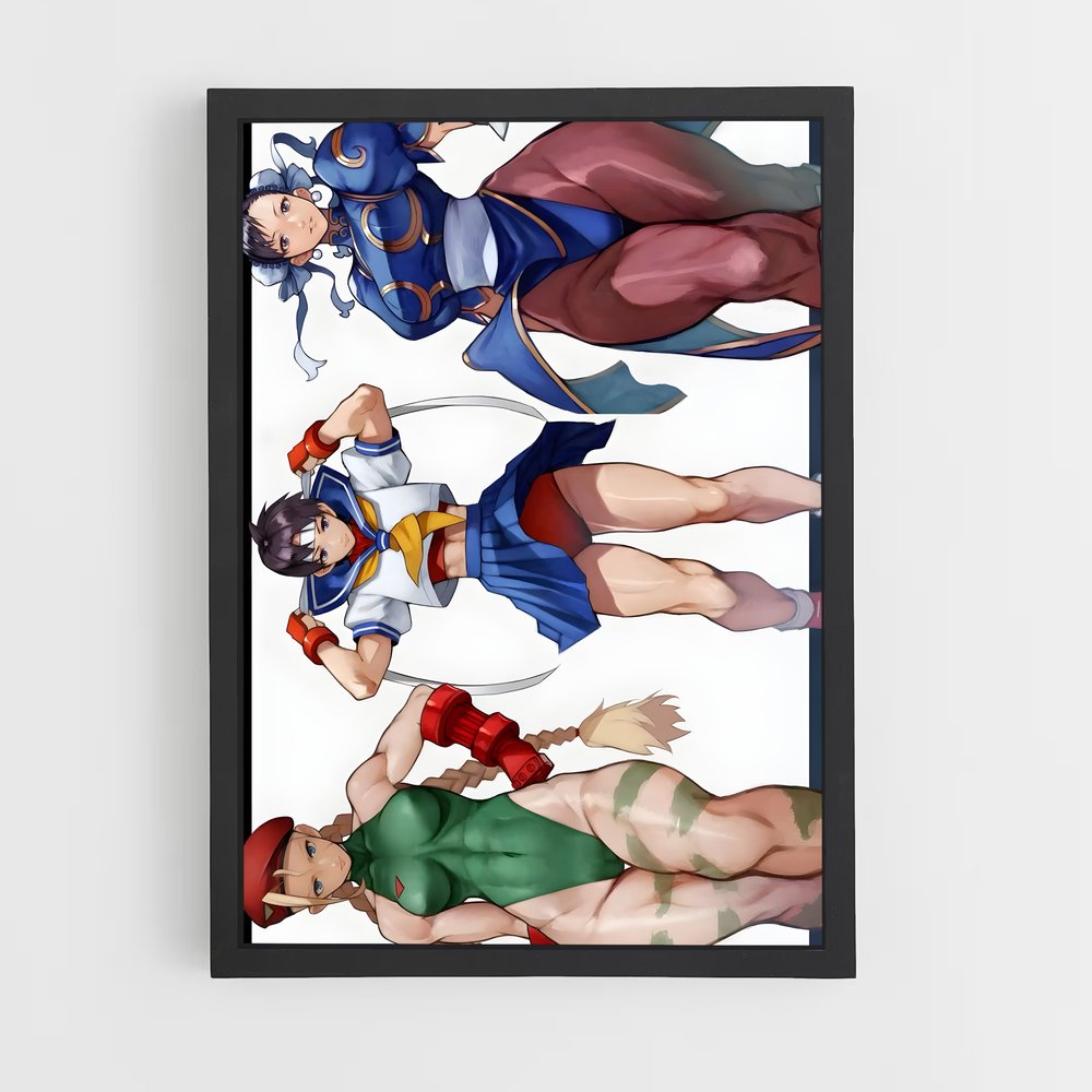 Poster L'Ultime Duel – affiche Street Fighter (vue 2)